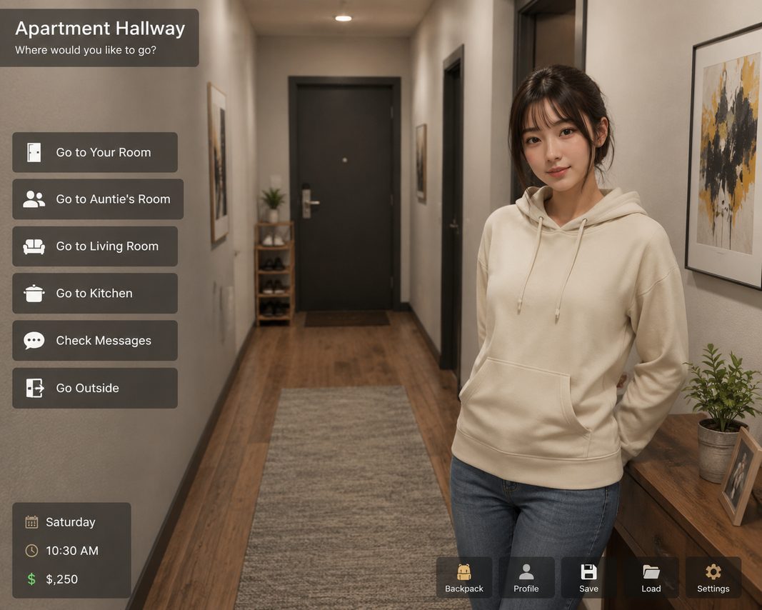 我的可爱表姐 存档管理 展示图 5